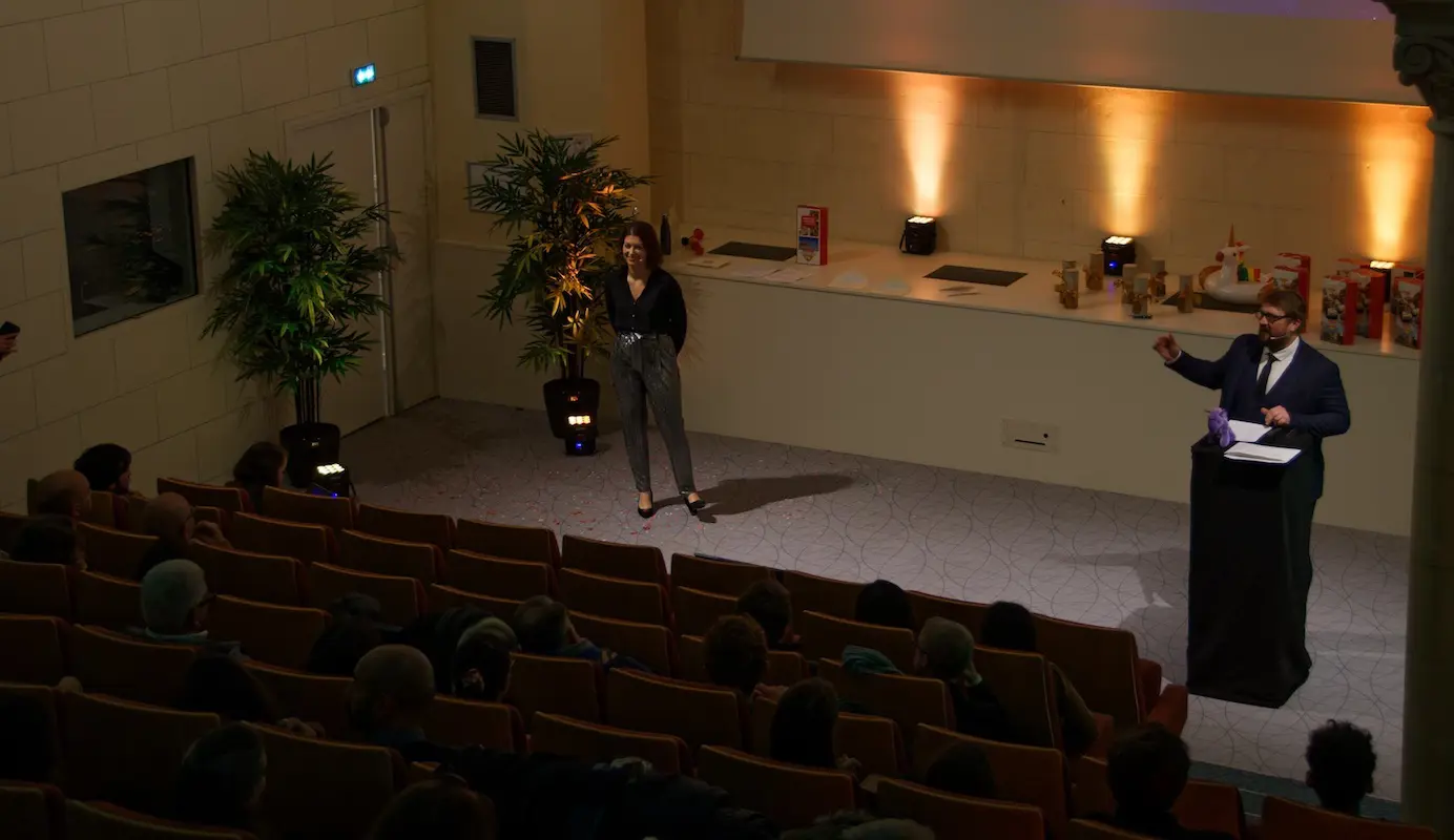 Animation de la cérémonie des Trophées de la Communication et de la Presse Normande 2024.